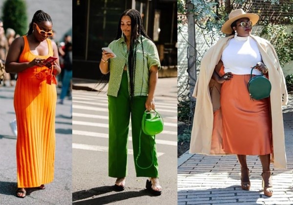 Модные уличные образы: селебрити, plus size, 50+