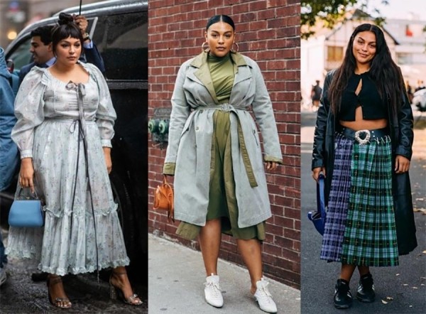 Модные уличные образы: селебрити, plus size, 50+