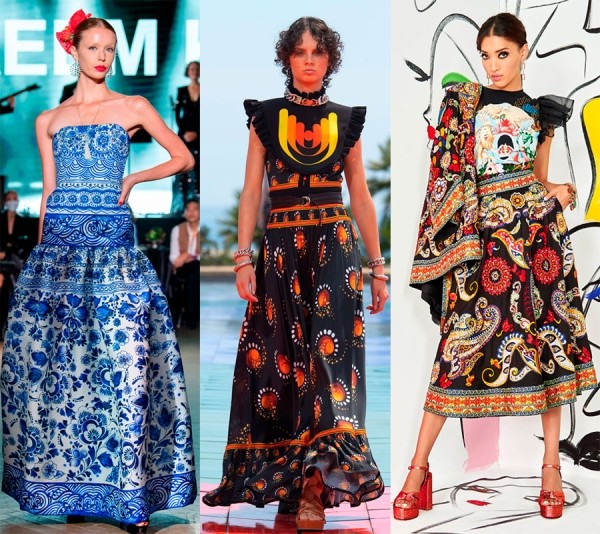 Модные принты сезона весна-лето 2022 от любимых брендов