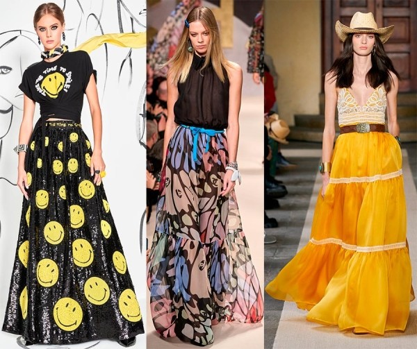 С чем носить длинную юбку: стильные образы и идеи