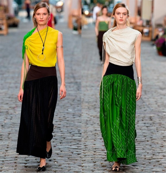 С чем носить длинную юбку: стильные образы и идеи