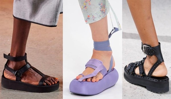 Модная женская обувь на платформе: тренды 2022 года