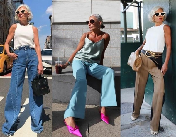 Модные уличные образы: селебрити, plus size, 50+
