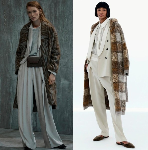 Уютная женская одежда осень-зима 2022-2023 Brunello Cucinelli