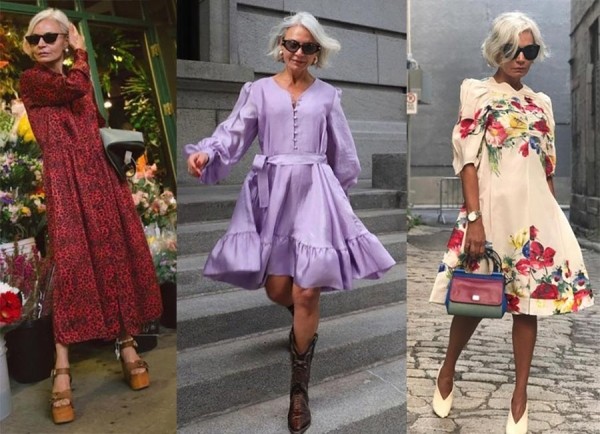 Модные уличные образы: селебрити, plus size, 50+