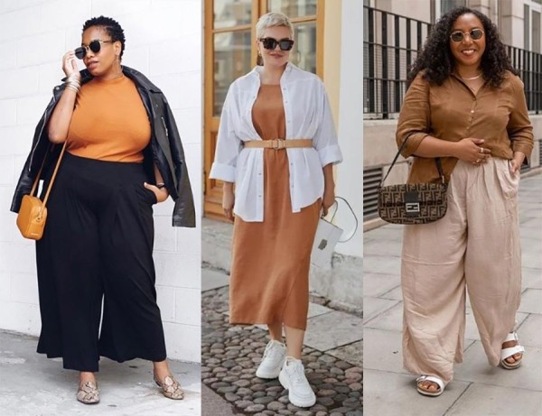 Модные уличные образы: селебрити, plus size, 50+