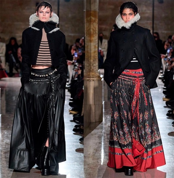 С чем носить длинную юбку: стильные образы и идеи