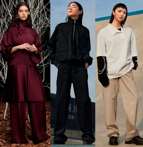 Модные широкие длинные брюки: идеи и фото с подиума Модные широкие длинные брюки: идеи и фото с подиума