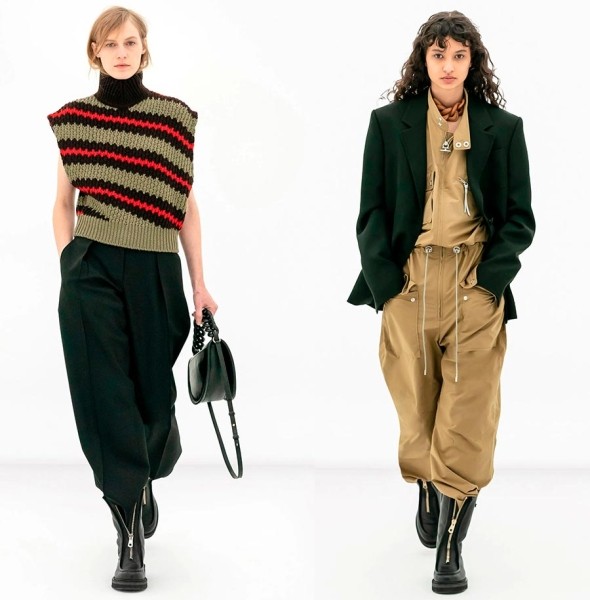 Модные широкие длинные брюки: идеи и фото с подиума Модные широкие длинные брюки: идеи и фото с подиума