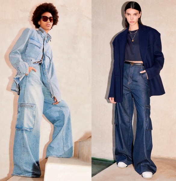 Модные широкие длинные брюки: идеи и фото с подиума Модные широкие длинные брюки: идеи и фото с подиума