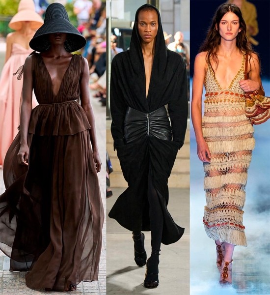 Модные платья весна-лето 2023 Модные платья весна-лето 2023