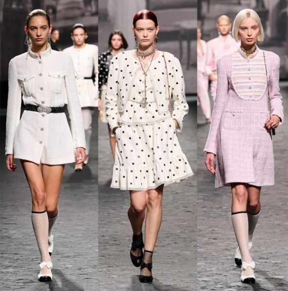 Модные приемы, трендовые стилизации, особенности кроя, ткани, текстуры, фасоны сезона весна-лето 2023