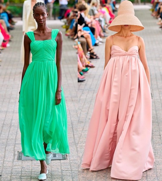 Модные платья весна-лето 2023 Модные платья весна-лето 2023