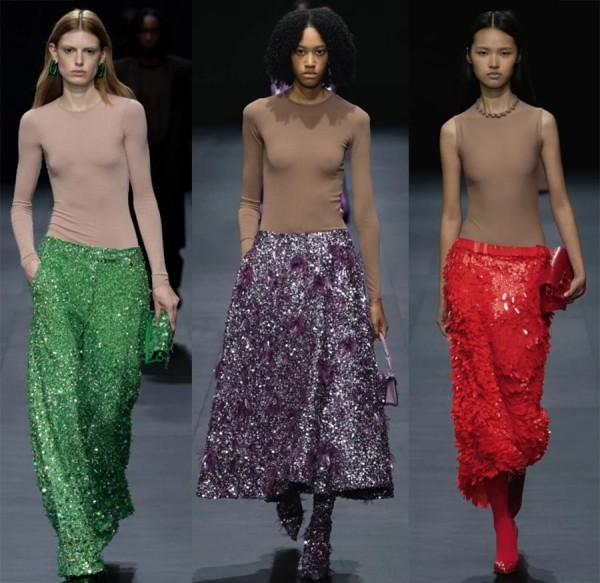 Модные приемы, трендовые стилизации, особенности кроя, ткани, текстуры, фасоны сезона весна-лето 2023