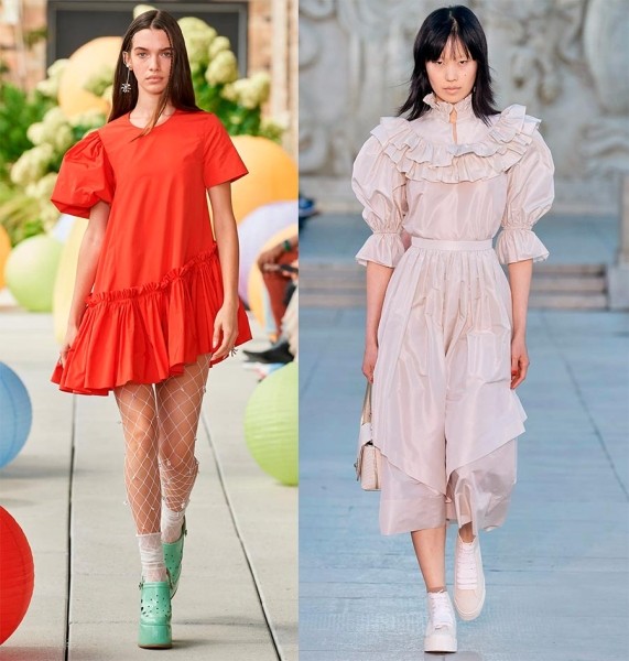 Модные платья весна-лето 2023 Модные платья весна-лето 2023