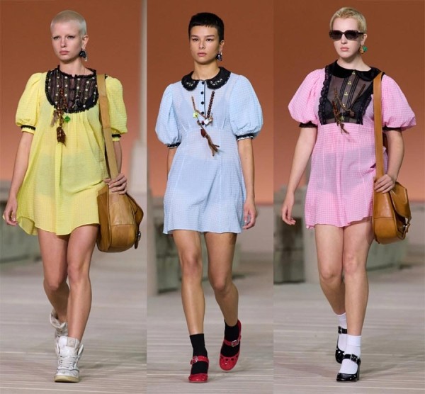 Модные приемы, трендовые стилизации, особенности кроя, ткани, текстуры, фасоны сезона весна-лето 2023