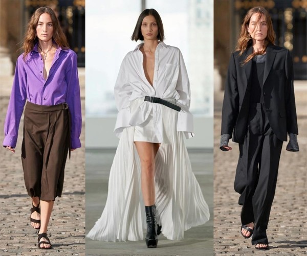 Модные приемы, трендовые стилизации, особенности кроя, ткани, текстуры, фасоны сезона весна-лето 2023