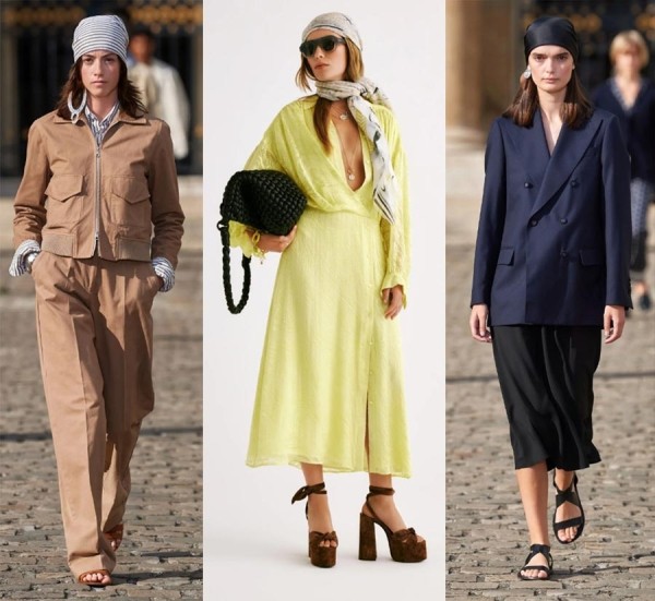 Модные приемы, трендовые стилизации, особенности кроя, ткани, текстуры, фасоны сезона весна-лето 2023