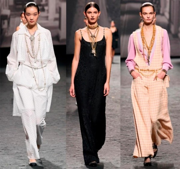 Модные приемы, трендовые стилизации, особенности кроя, ткани, текстуры, фасоны сезона весна-лето 2023