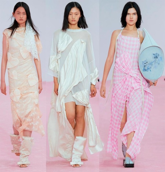 Модные платья весна-лето 2023 Модные платья весна-лето 2023