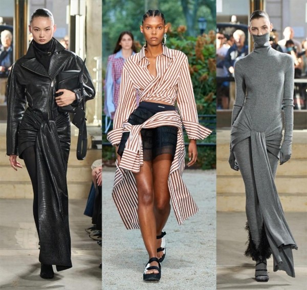 Модные приемы, трендовые стилизации, особенности кроя, ткани, текстуры, фасоны сезона весна-лето 2023