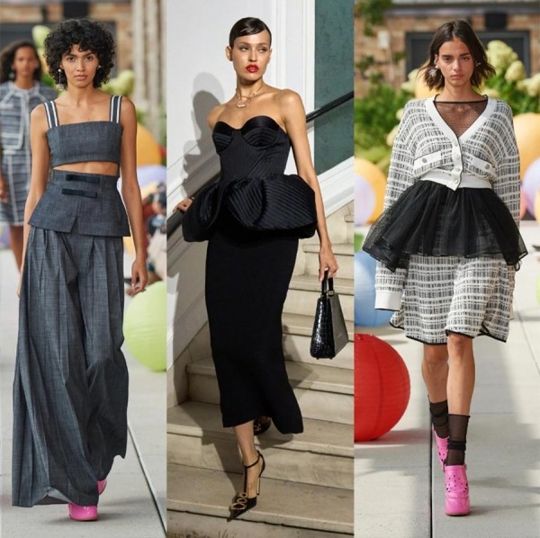 Модные приемы, трендовые стилизации, особенности кроя, ткани, текстуры, фасоны сезона весна-лето 2023