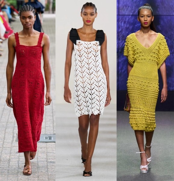 Модные приемы, трендовые стилизации, особенности кроя, ткани, текстуры, фасоны сезона весна-лето 2023