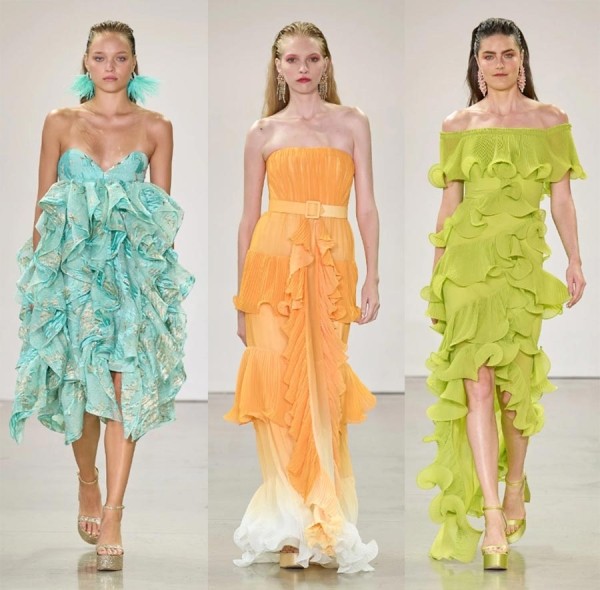 Модные приемы, трендовые стилизации, особенности кроя, ткани, текстуры, фасоны сезона весна-лето 2023