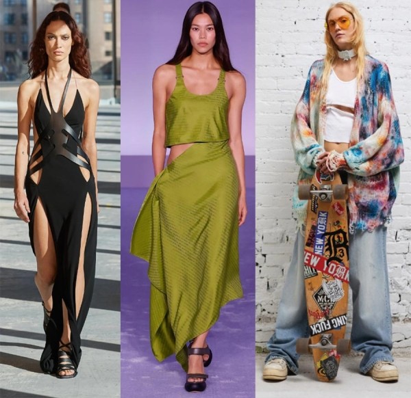 Модные приемы, трендовые стилизации, особенности кроя, ткани, текстуры, фасоны сезона весна-лето 2023