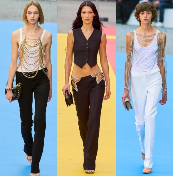 Модные приемы, трендовые стилизации, особенности кроя, ткани, текстуры, фасоны сезона весна-лето 2023