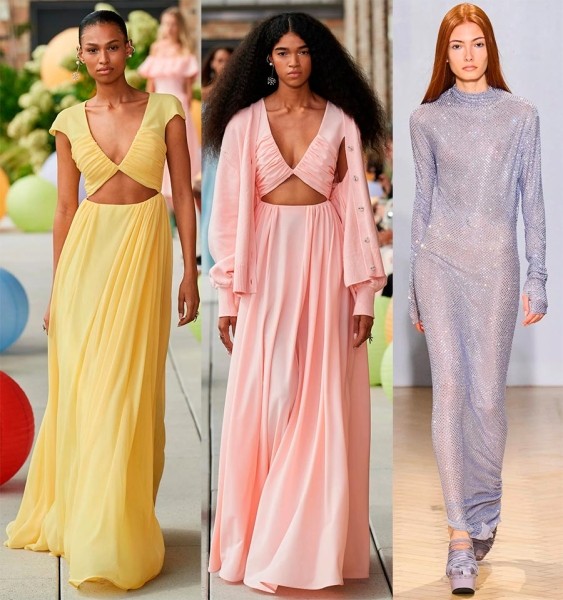 Модные платья весна-лето 2023 Модные платья весна-лето 2023