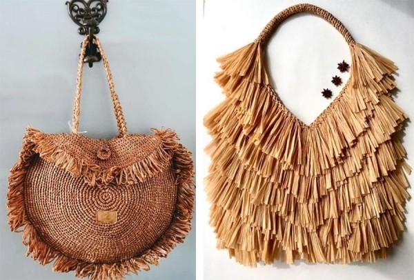 Модные сумки, аксессуары и одежда из рафии Модные сумки, аксессуары и одежда из рафии
