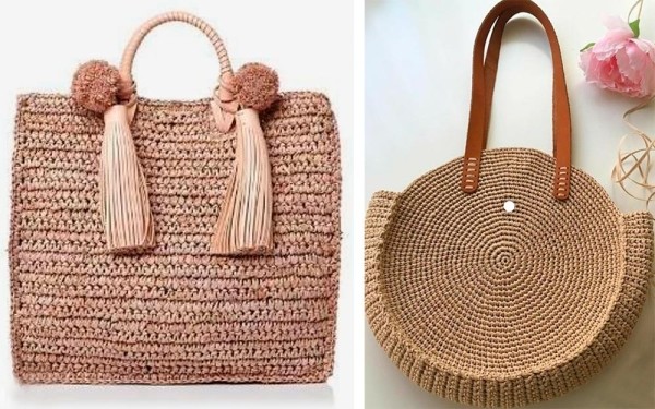 Модные сумки, аксессуары и одежда из рафии Модные сумки, аксессуары и одежда из рафии