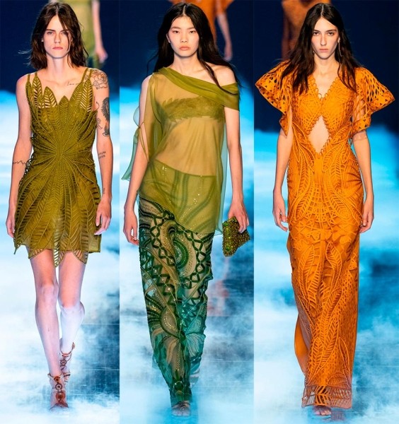 Мода весна-лето 2023 от Alberta Ferretti Мода весна-лето 2023 от Alberta Ferretti