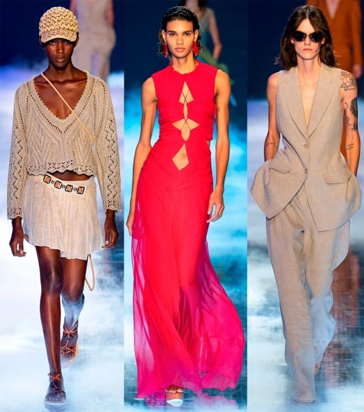 Мода весна-лето 2023 от Alberta Ferretti Мода весна-лето 2023 от Alberta Ferretti