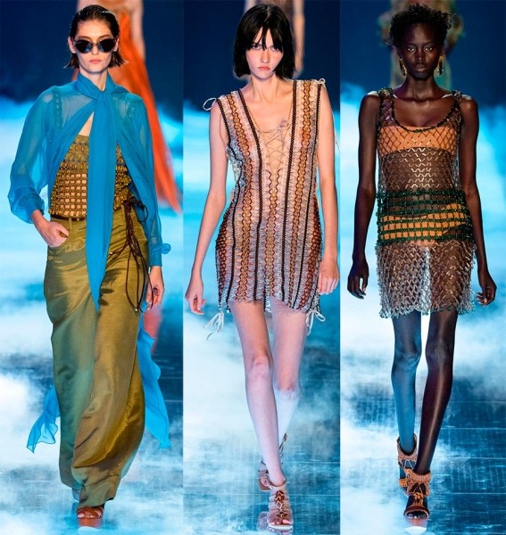 Мода весна-лето 2023 от Alberta Ferretti Мода весна-лето 2023 от Alberta Ferretti