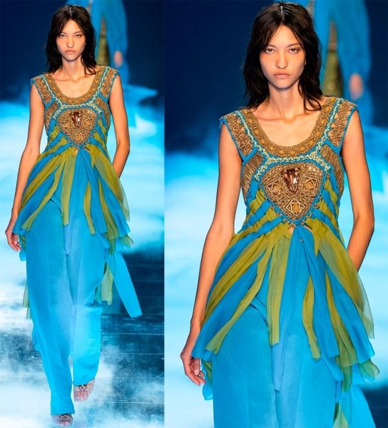 Мода весна-лето 2023 от Alberta Ferretti Мода весна-лето 2023 от Alberta Ferretti