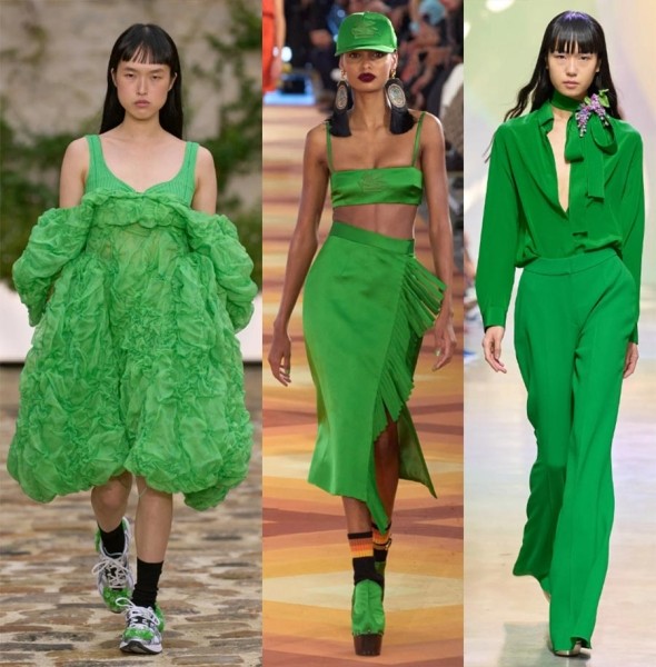 Модные цвета в одежде весна-лето 2023 Модные цвета в одежде весна-лето 2023