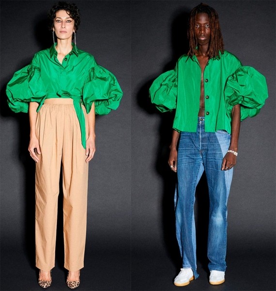 Как сочетать зеленый цвет в одежде: модные тренды сезона