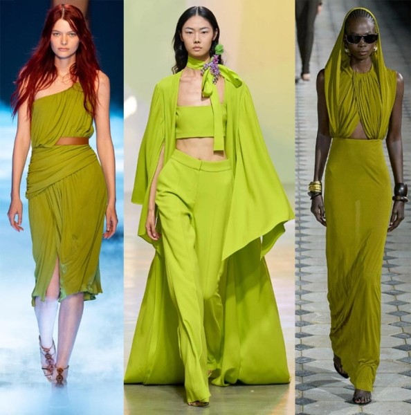 Модные цвета в одежде весна-лето 2023 Модные цвета в одежде весна-лето 2023