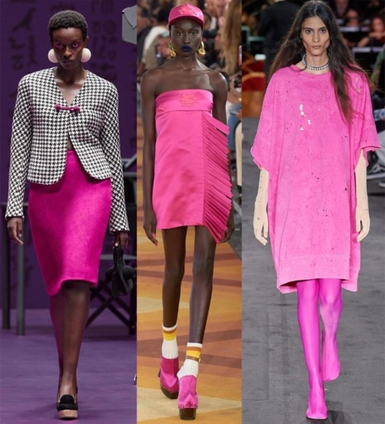 Модные цвета в одежде весна-лето 2023 Модные цвета в одежде весна-лето 2023