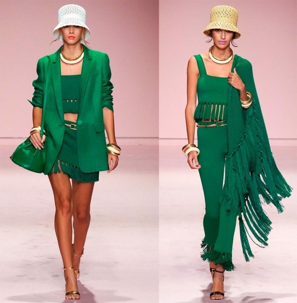 Как сочетать зеленый цвет в одежде: модные тренды сезона