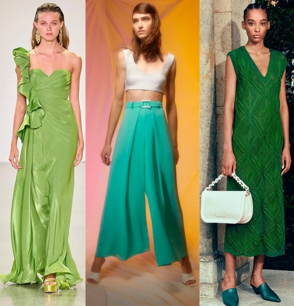 Как сочетать зеленый цвет в одежде: модные тренды сезона