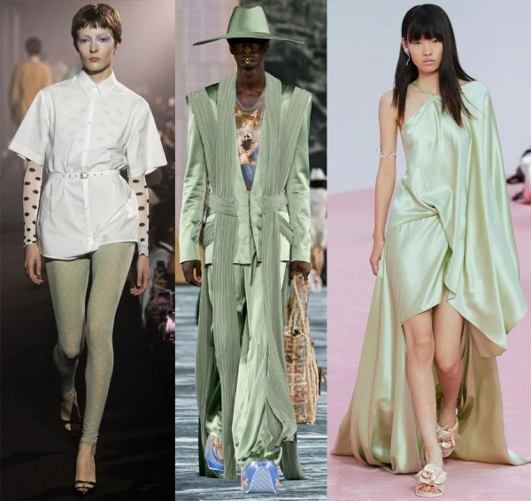 Модные цвета в одежде весна-лето 2023 Модные цвета в одежде весна-лето 2023