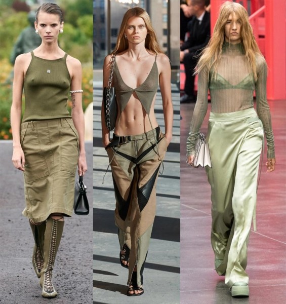 Модные цвета в одежде весна-лето 2023 Модные цвета в одежде весна-лето 2023