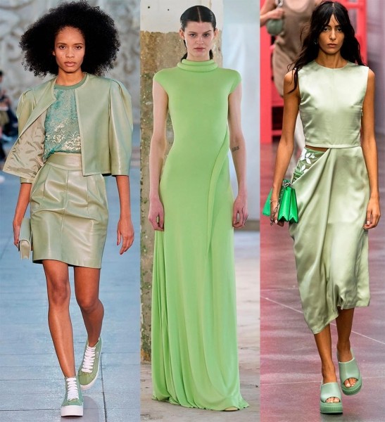 Как сочетать зеленый цвет в одежде: модные тренды сезона