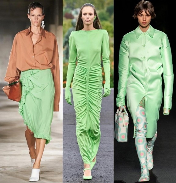 Модные цвета в одежде весна-лето 2023 Модные цвета в одежде весна-лето 2023