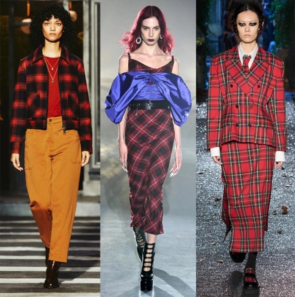 Красный цвет в одежде на модных показах 2023