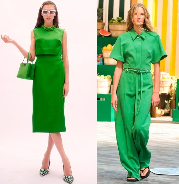 Как сочетать зеленый цвет в одежде: модные тренды сезона