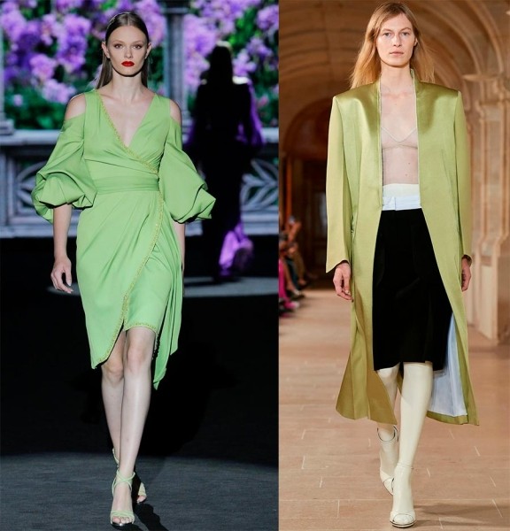 Как сочетать зеленый цвет в одежде: модные тренды сезона